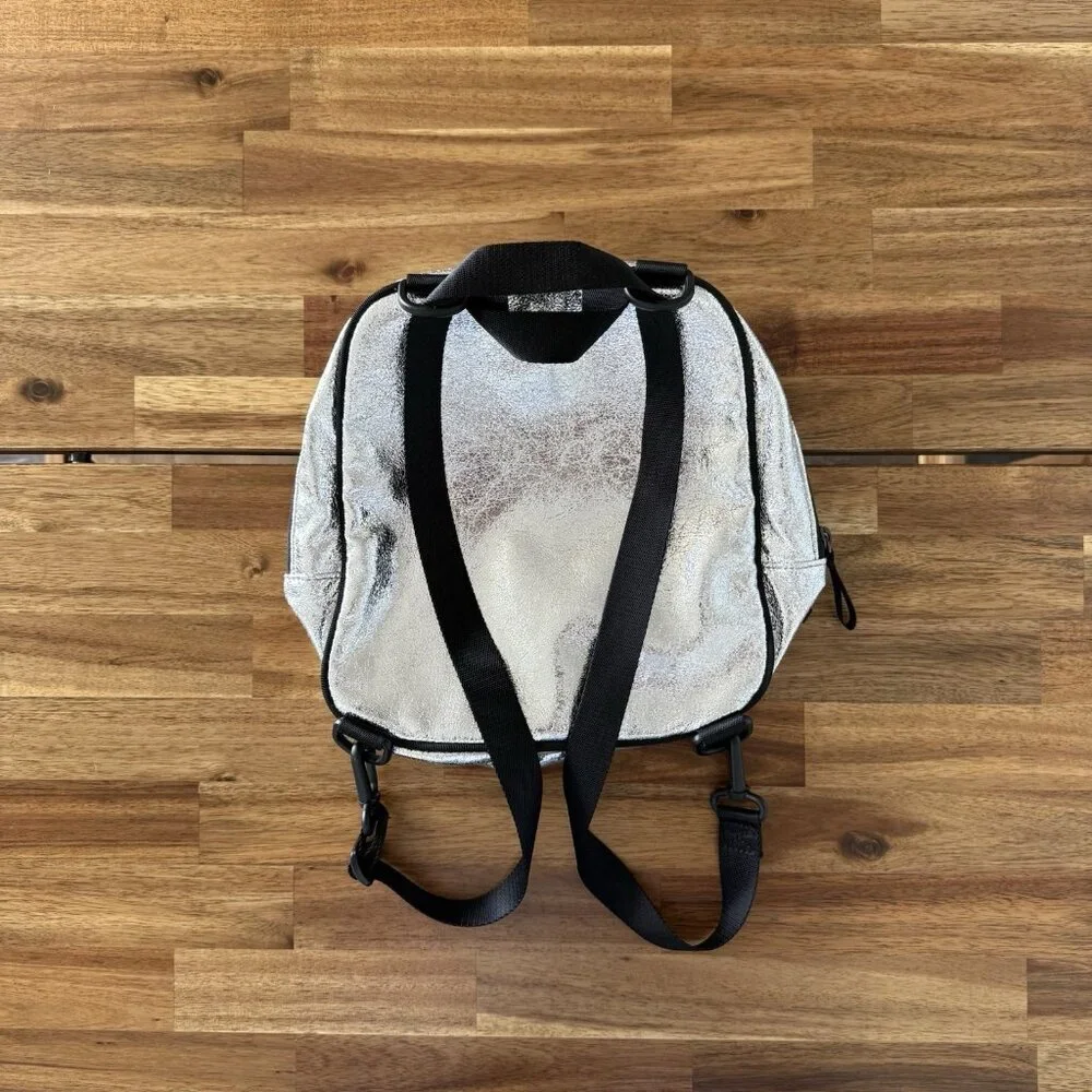 IVIVVA By Lululemon Convertable Tote‎ Prepared BACKPACK Bag Metallic Silver